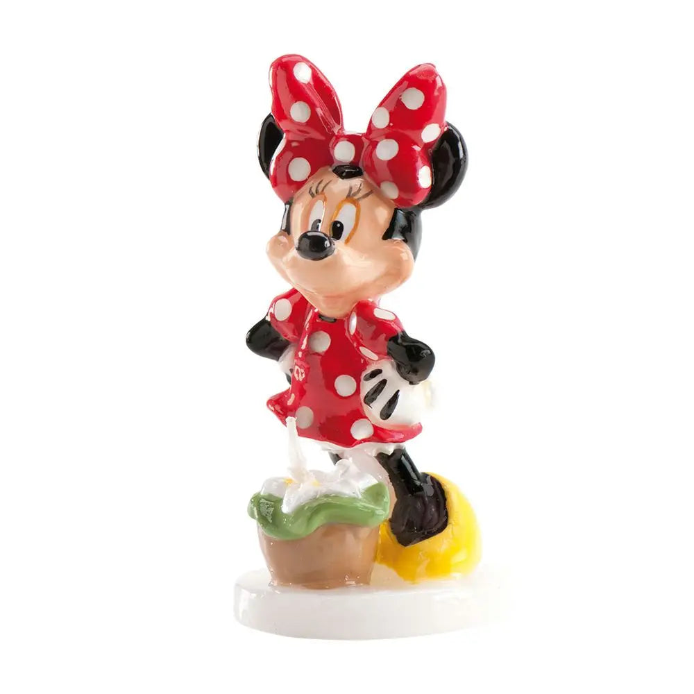 Bougie 3D d'Anniversaire - Minnie - H8cm