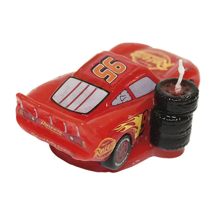 Bougie 3D d'Anniversaire - Cars - H6cm
