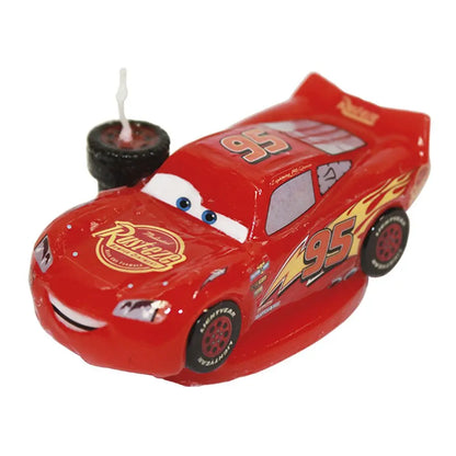 Bougie 3D d'Anniversaire - Cars - H6cm