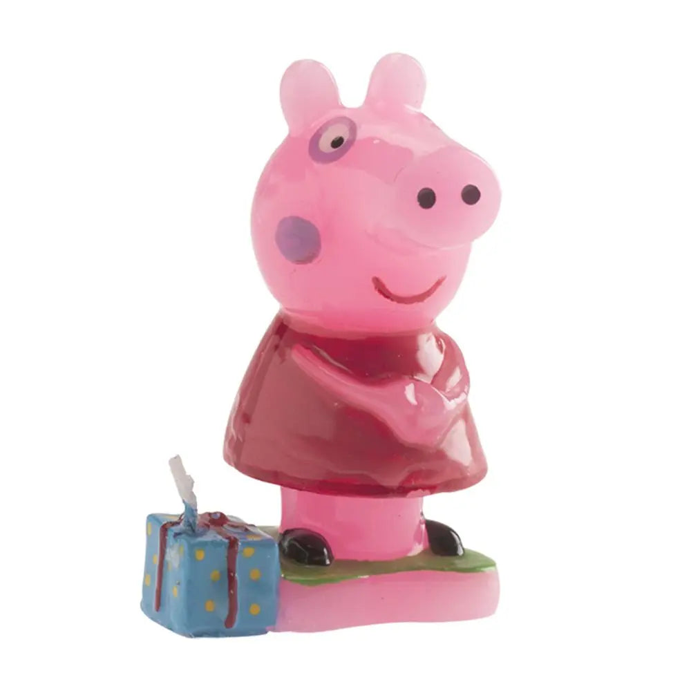 Bougie 3D d'Anniversaire - Peppa Pig - H7.5cm