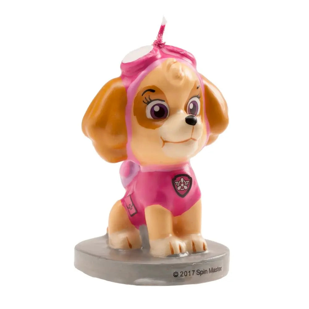 Bougie 3D d'Anniversaire - Skye Pat Patrouille - H7cm