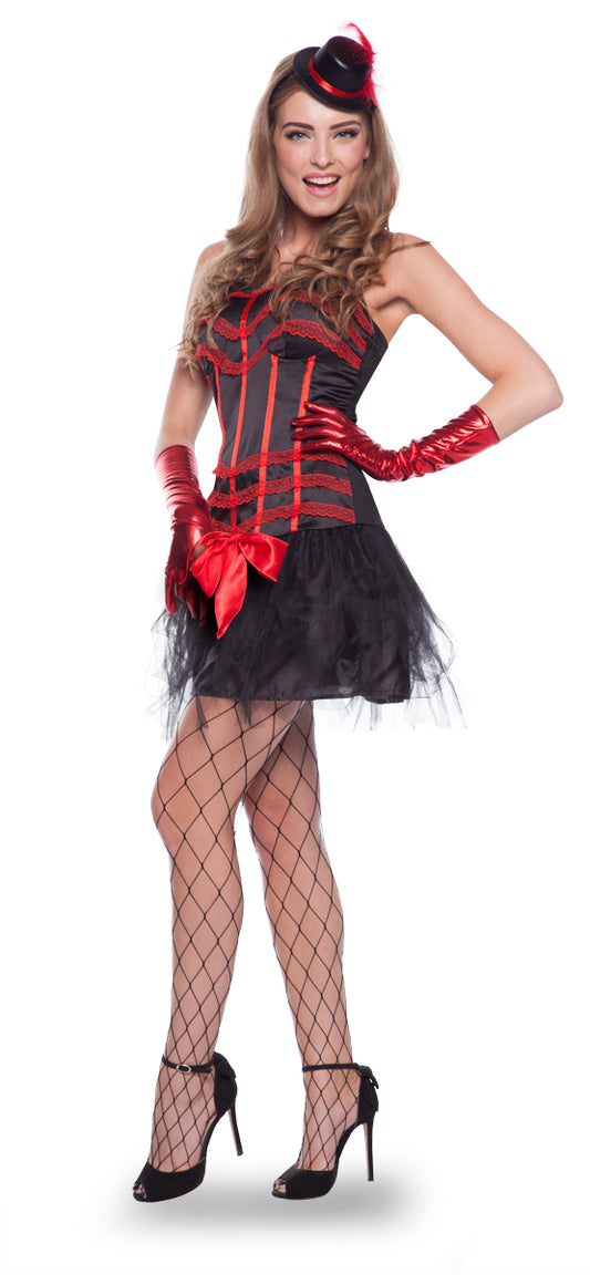 Tenue de Danseuse du Moulin Rouge Sexy - Taille S-M