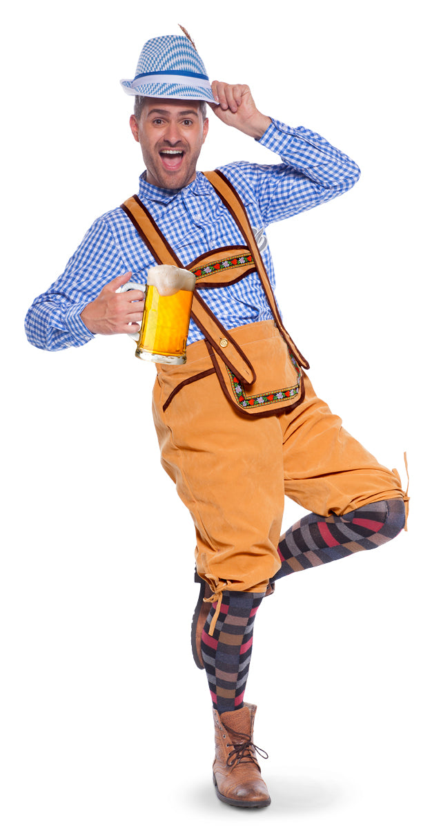 Lederhosen Fête de la bière d'octobre Hommes M-L