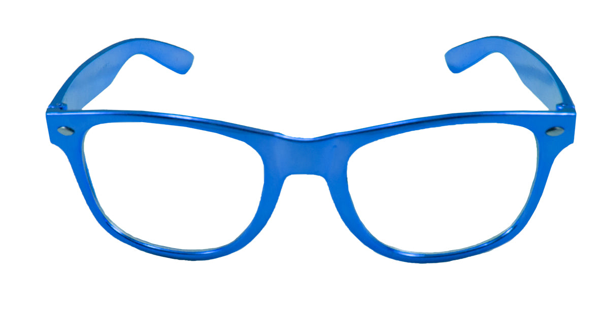 Lunettes Bleu Métallique 