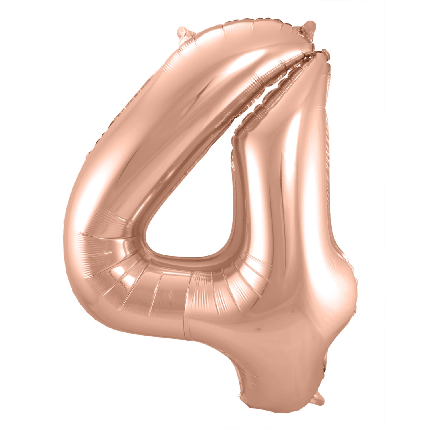 Ballon Chiffre 4 Rose Gold 86cm 