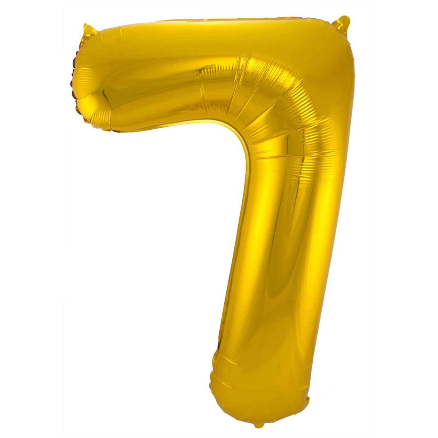 Ballon Chiffre 7 Or 86cm 