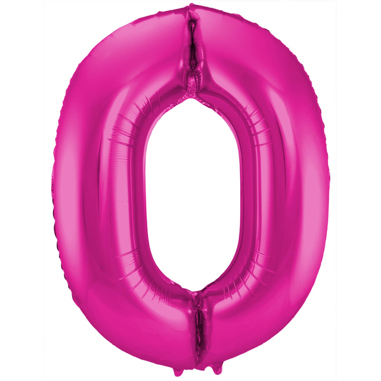 Ballon Chiffre 0 Magenta 86cm