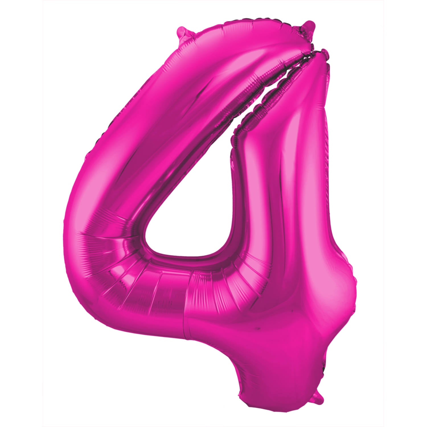 Ballon Chiffre 4 Magenta  86cm 