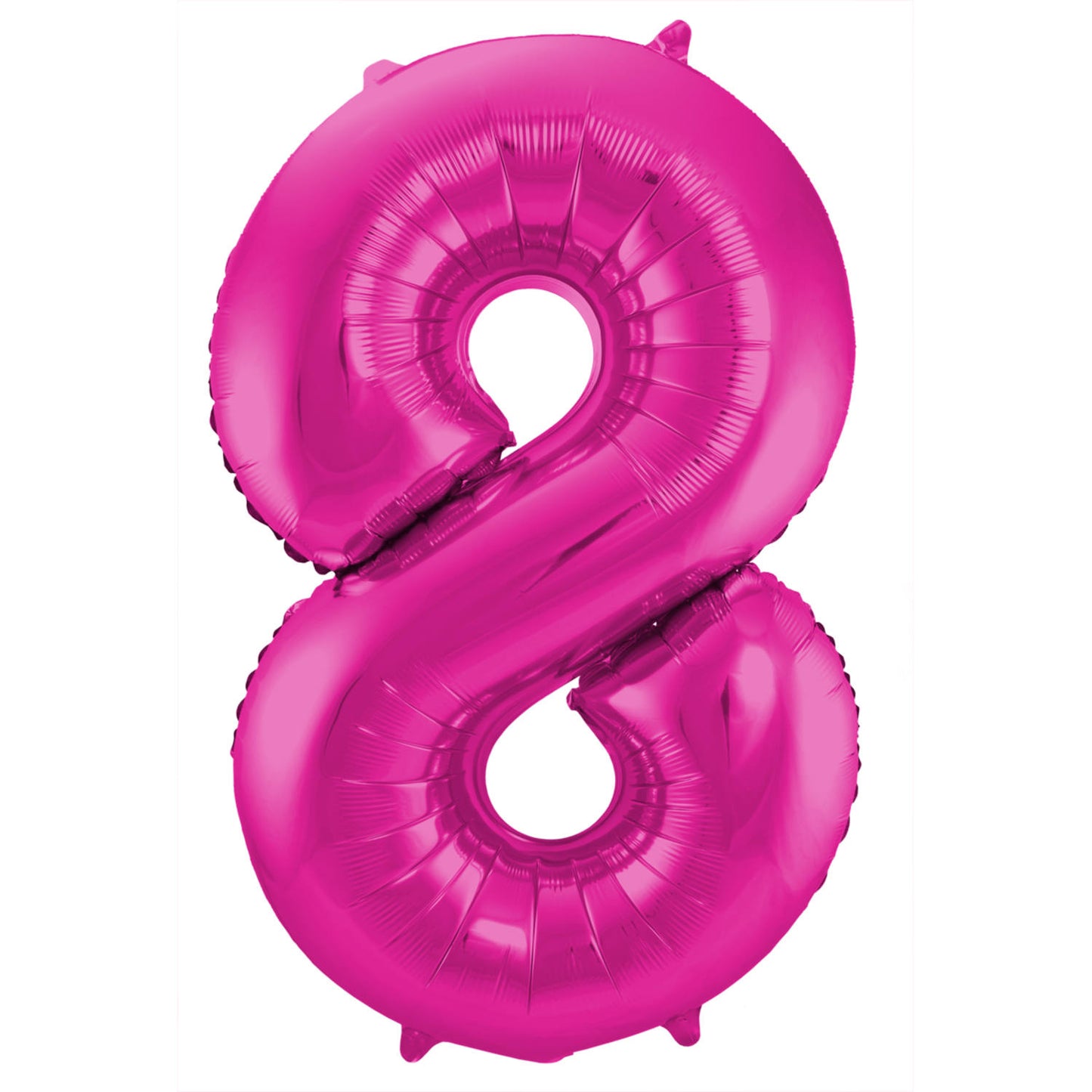 Ballon Chiffre 8 Magenta 86cm