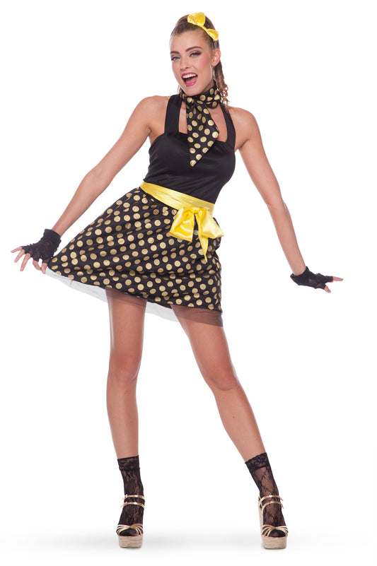 Robe Happy Days Rock & Roll 4 pièces Taille S-M