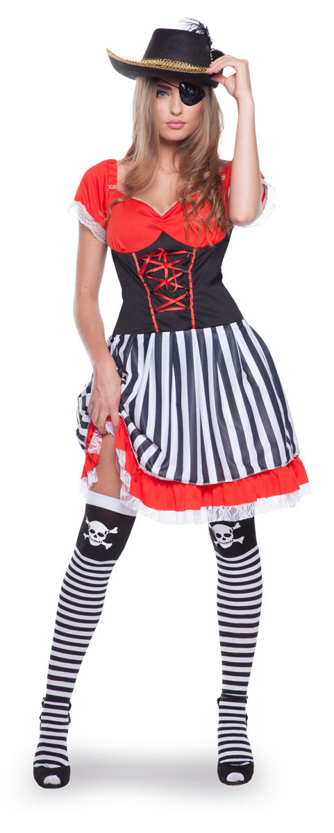 Costume de Pirate Dames 2 pièces Taille L-XL