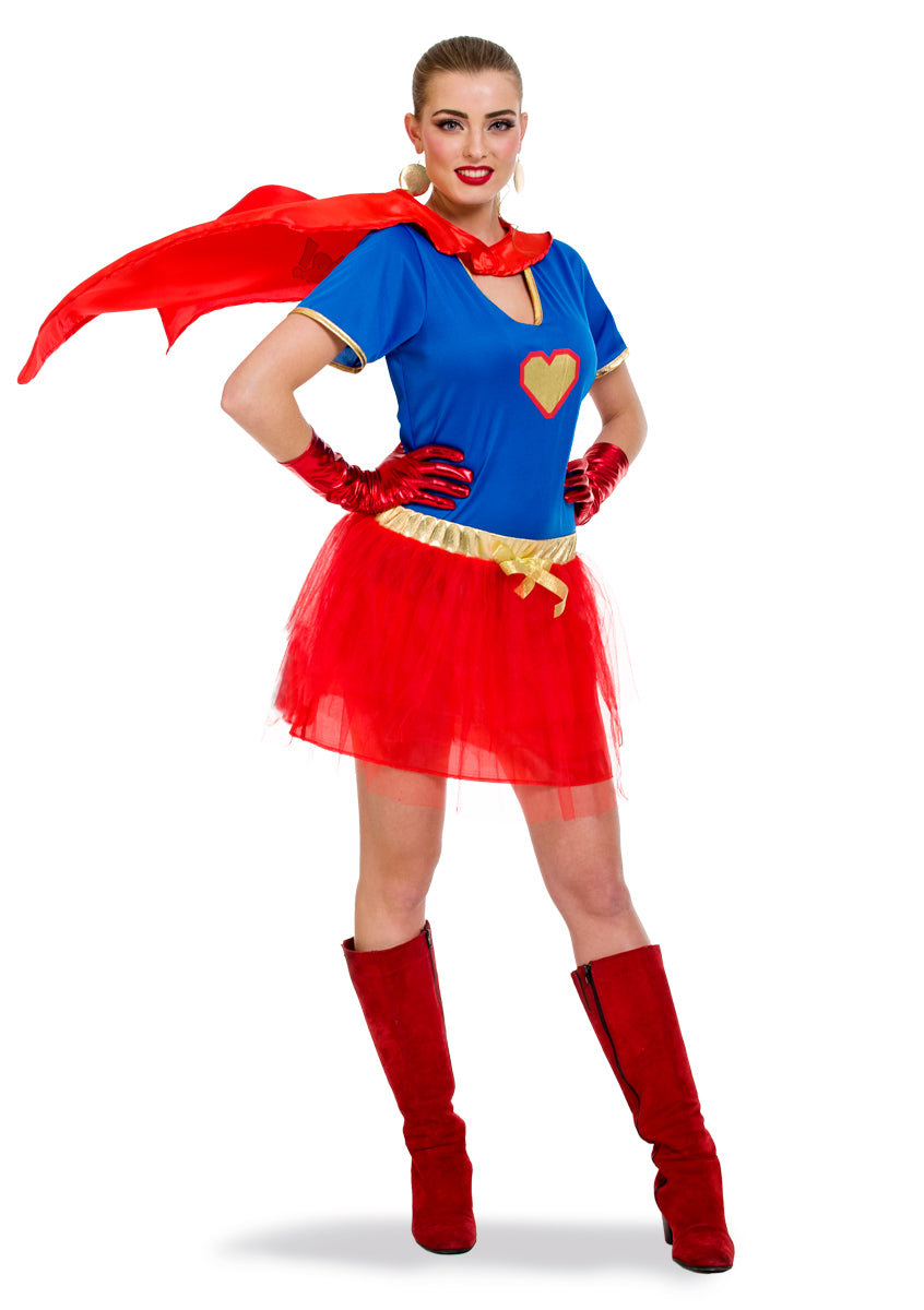 Combinaison Sexy de Super Woman Dames - Taille S- M