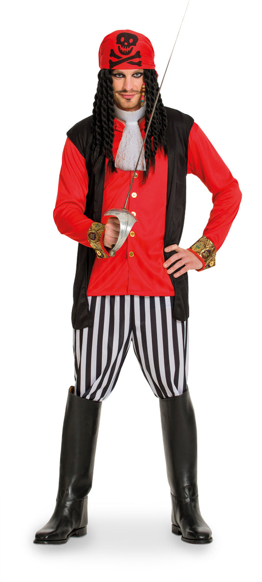 Costume de Pirate Hommes 5 pièces Taille M-L