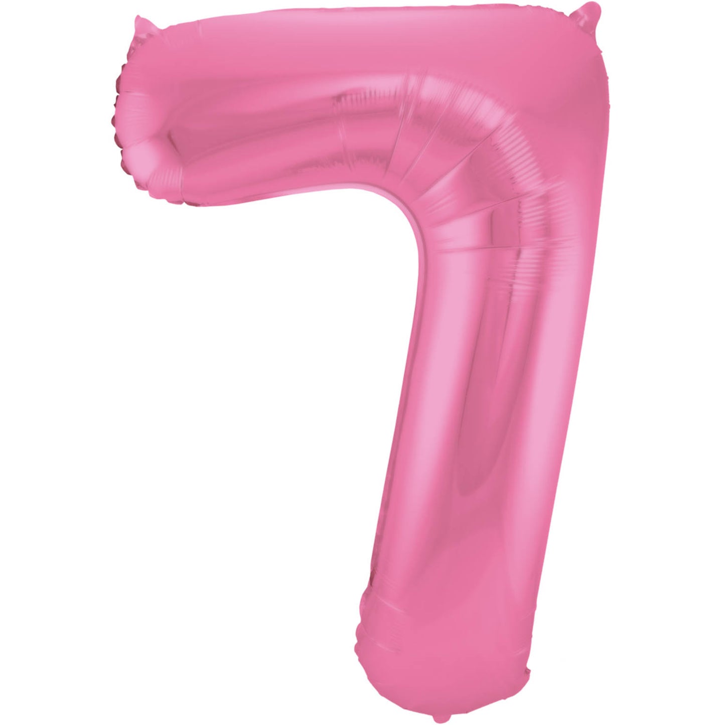 Ballon Chiffre 7 Rose Mat 86cm