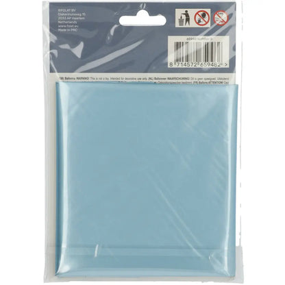 Ballon aluminium Chiffre 8 Bleu Pastel Mate Métallique - 86 cm