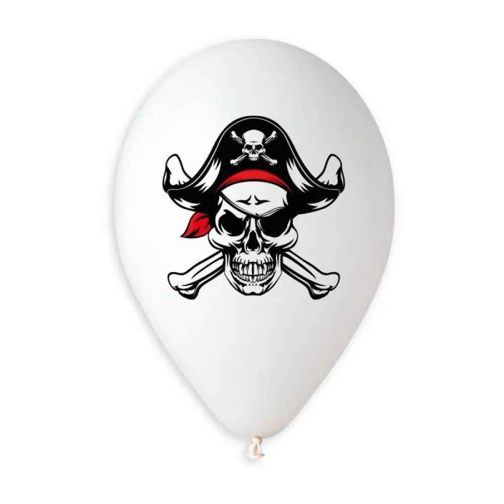 5 Ballons Latex "Pirates" - 33cm