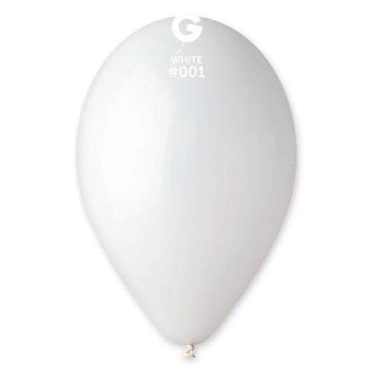 50 Ballons Latex Blanc #001 - 28-30cm