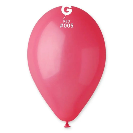 50 Ballons Latex Rouge #005 - 28-30cm