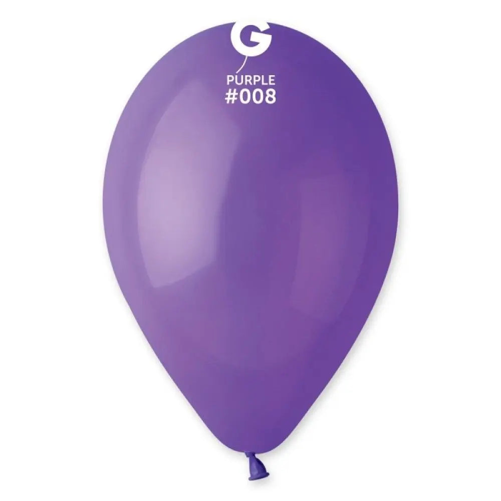 50 Ballons Latex Violet #008 - 28-30cm