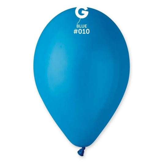50 Ballons Latex Bleu #010 - 28-30cm