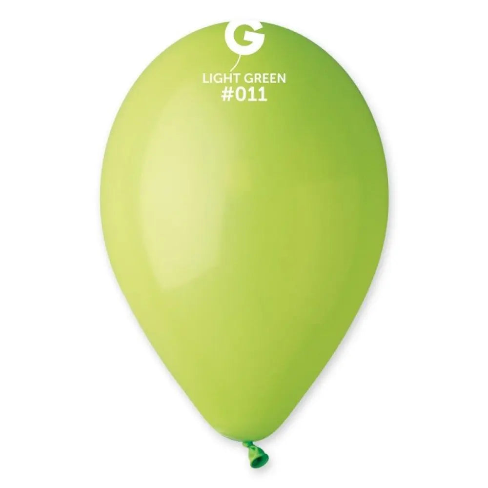 50 Ballons Latex Vert Clair #011 - 28-30cm