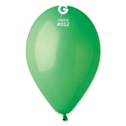 50 Ballons Latex Vert #012 - 28-30cm