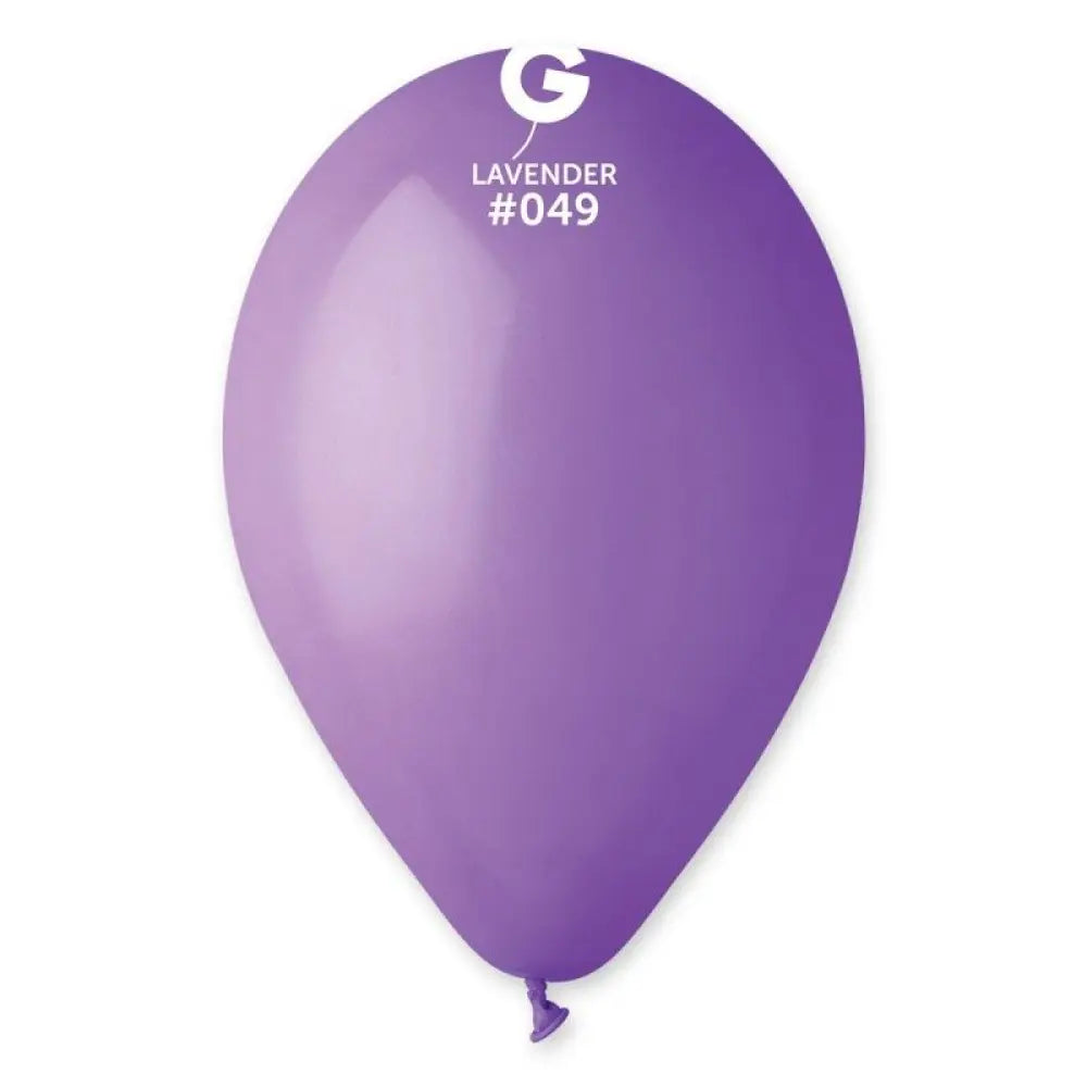 50 Ballons Latex Lavande #049 - 28-30cm