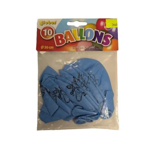 10 Ballons 30cm - ''C'est un Garçon !''