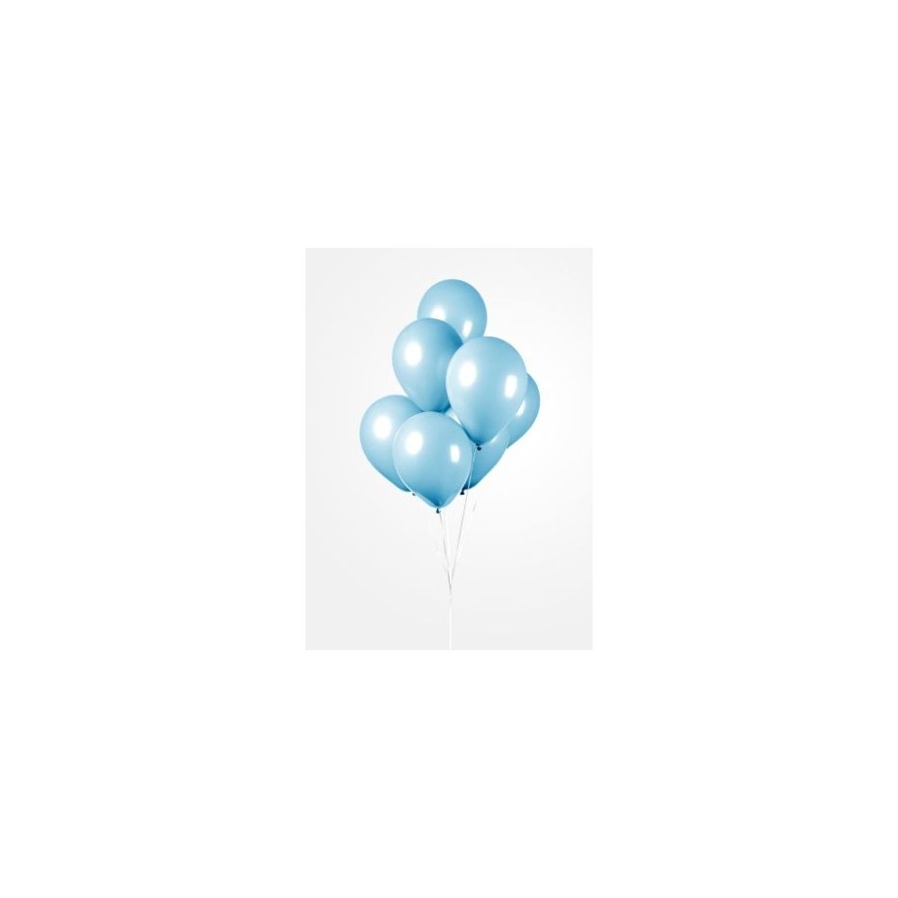 100 Ballons 12cm - Light Blue