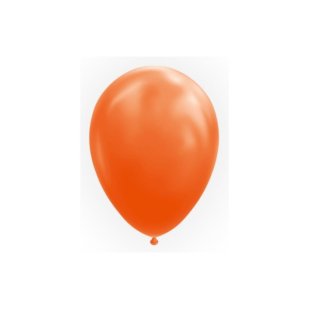 100 Ballons 12cm - Orange