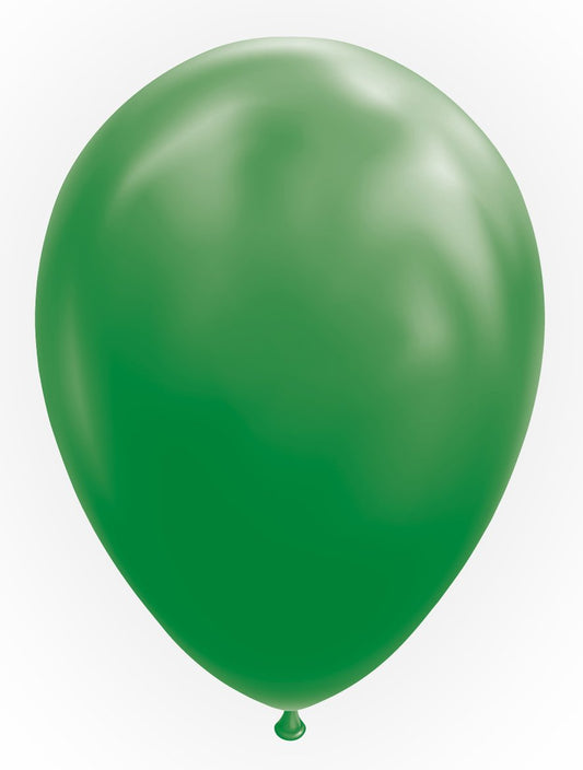 Ballon Vert Foncé - Basique - Vendu par 10 - Ø 12 / 30 cm