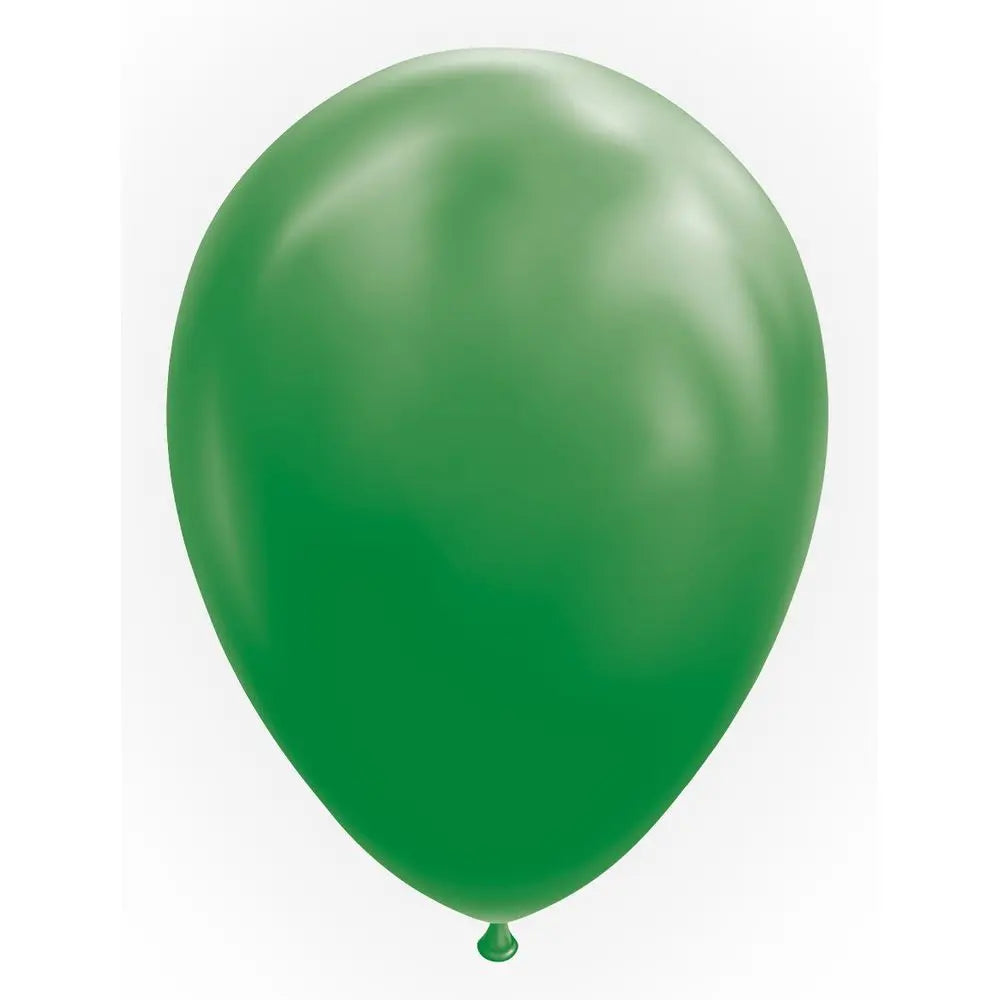 Ballon Vert Foncé - Basique - Vendu par 10 - Ø 12 / 30 cm