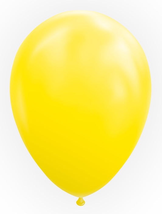 Ballon Jaune - Basique - Vendu par 10 - Ø 12 / 30 cm