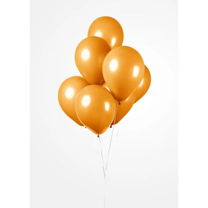 Ballon Orange - Basique - Vendu par 10 - Ø 12 / 30 cm