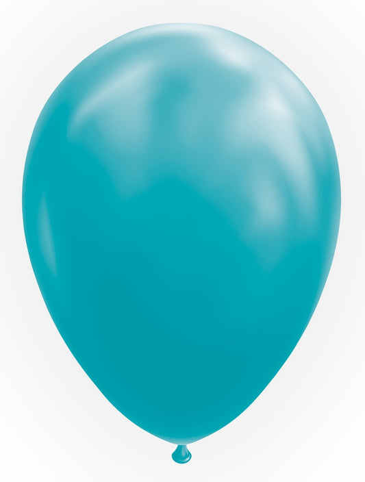 Ballon Turquoise - Basique - Vendu par 10 - Ø 12 / 30 cm