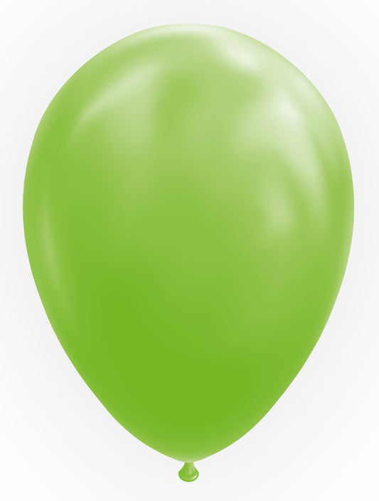 Ballon Vert Citron - Basique - Vendu par 10 - Ø 12 / 30 cm