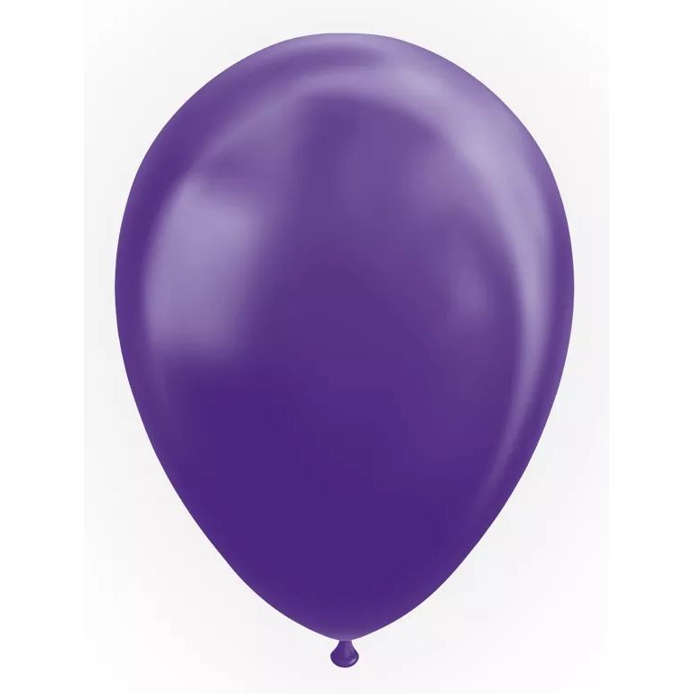 10 Ballons 30cm - Metallic Purple