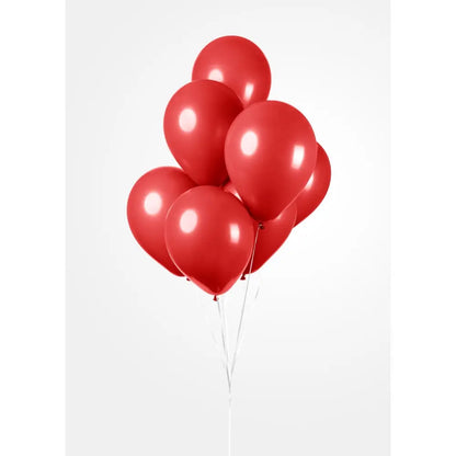 Ballon Rouge - Basique - Vendu par 52 - Ø 12 / 30 cm