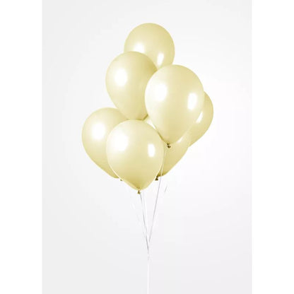 25 Ballons 30cm - Ivory