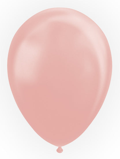 Ballon Rose Gold - Effet Perle