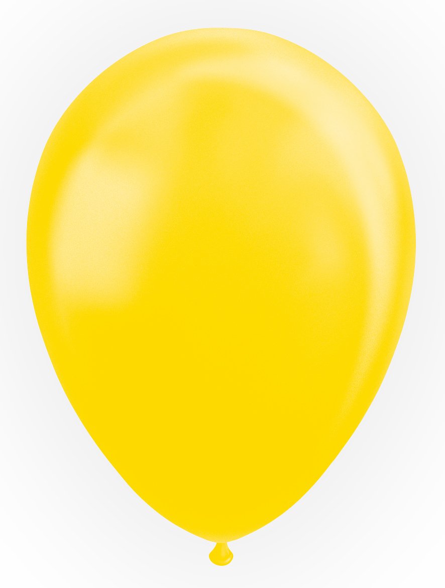 Ballon Jaune - Effet Perle