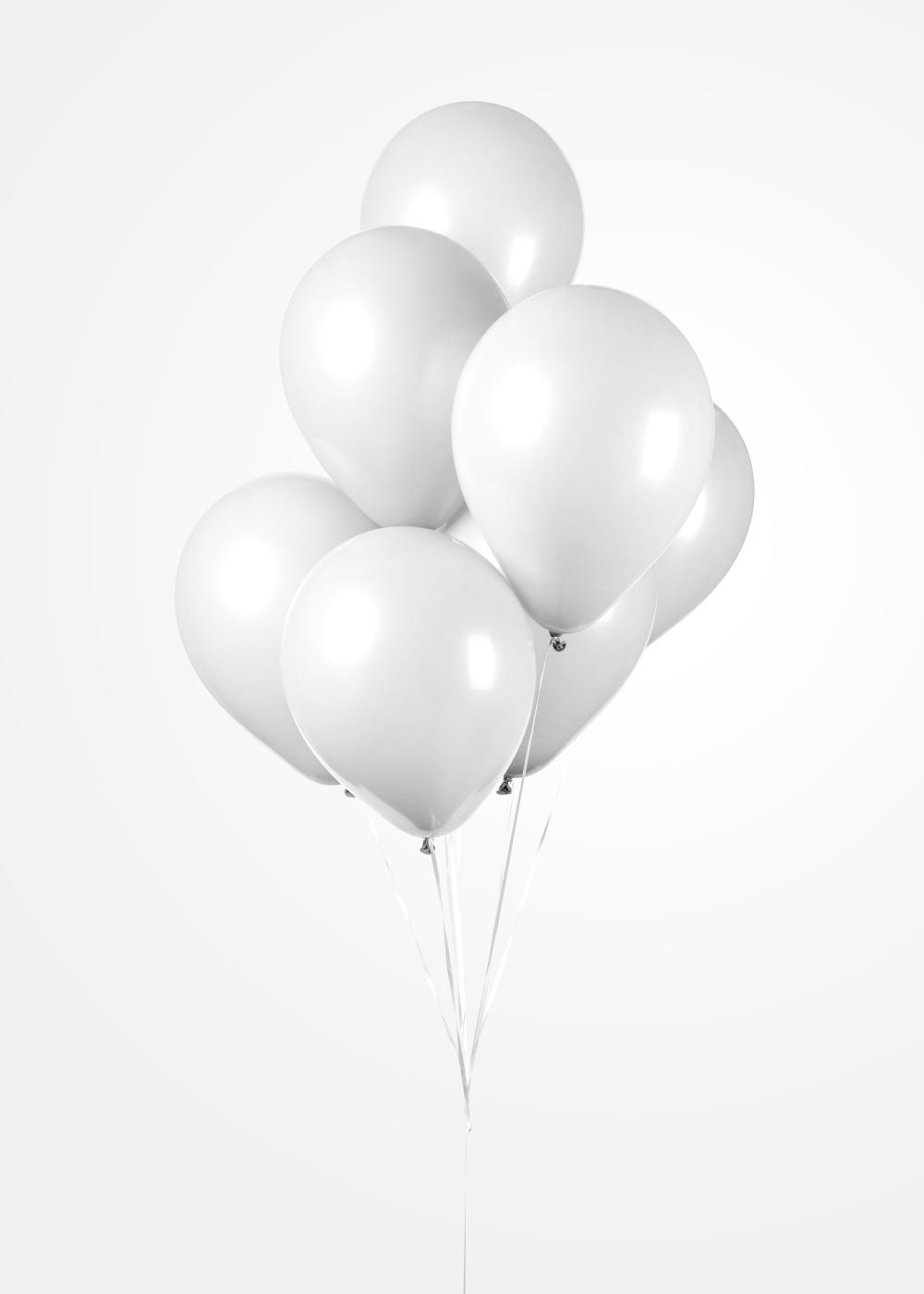 Ballon Blanc - Effet Perle