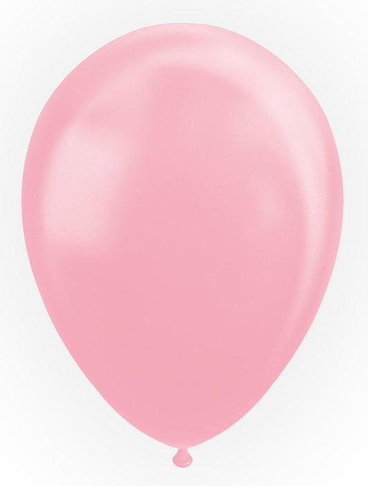 Ballon Rose - Effet Perle