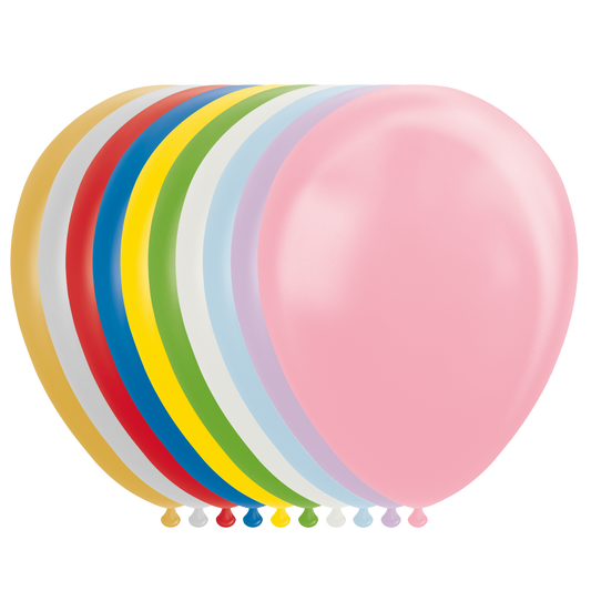 Ballon Mixe - Effet Metallic