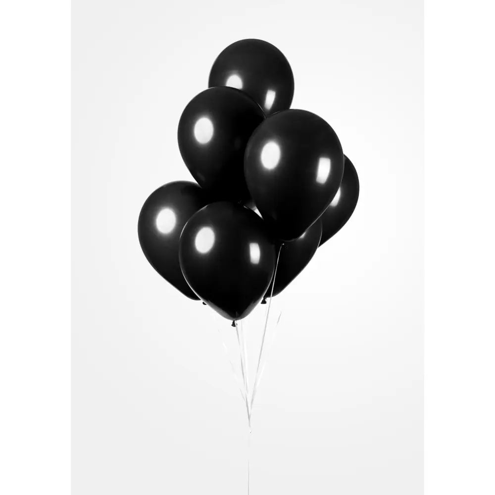 Ballon Noir - Basique - Vendu par 50 - Ø 12 / 30 cm