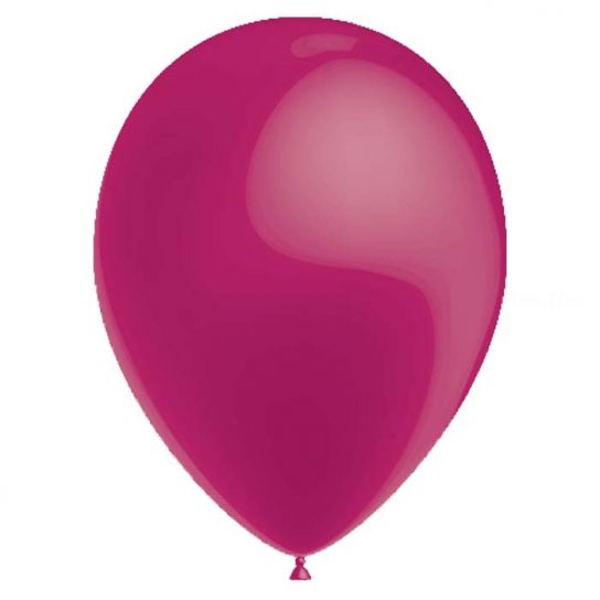 100 Ballons 30cm - Fuchsia