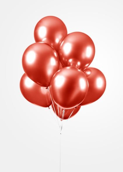 Ballon Rouge - Effet miroir