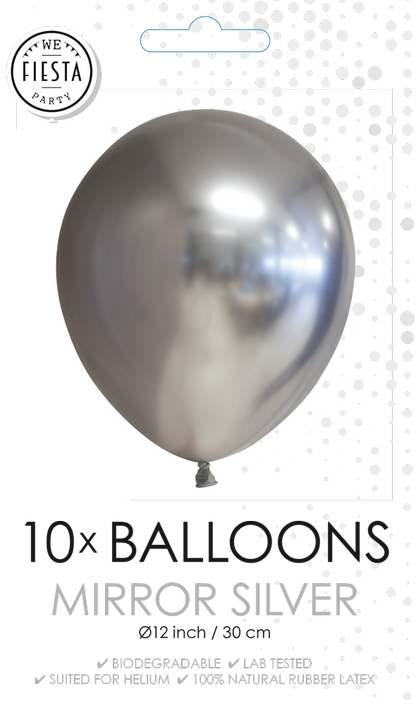 Ballon Argenté - Effet miroir