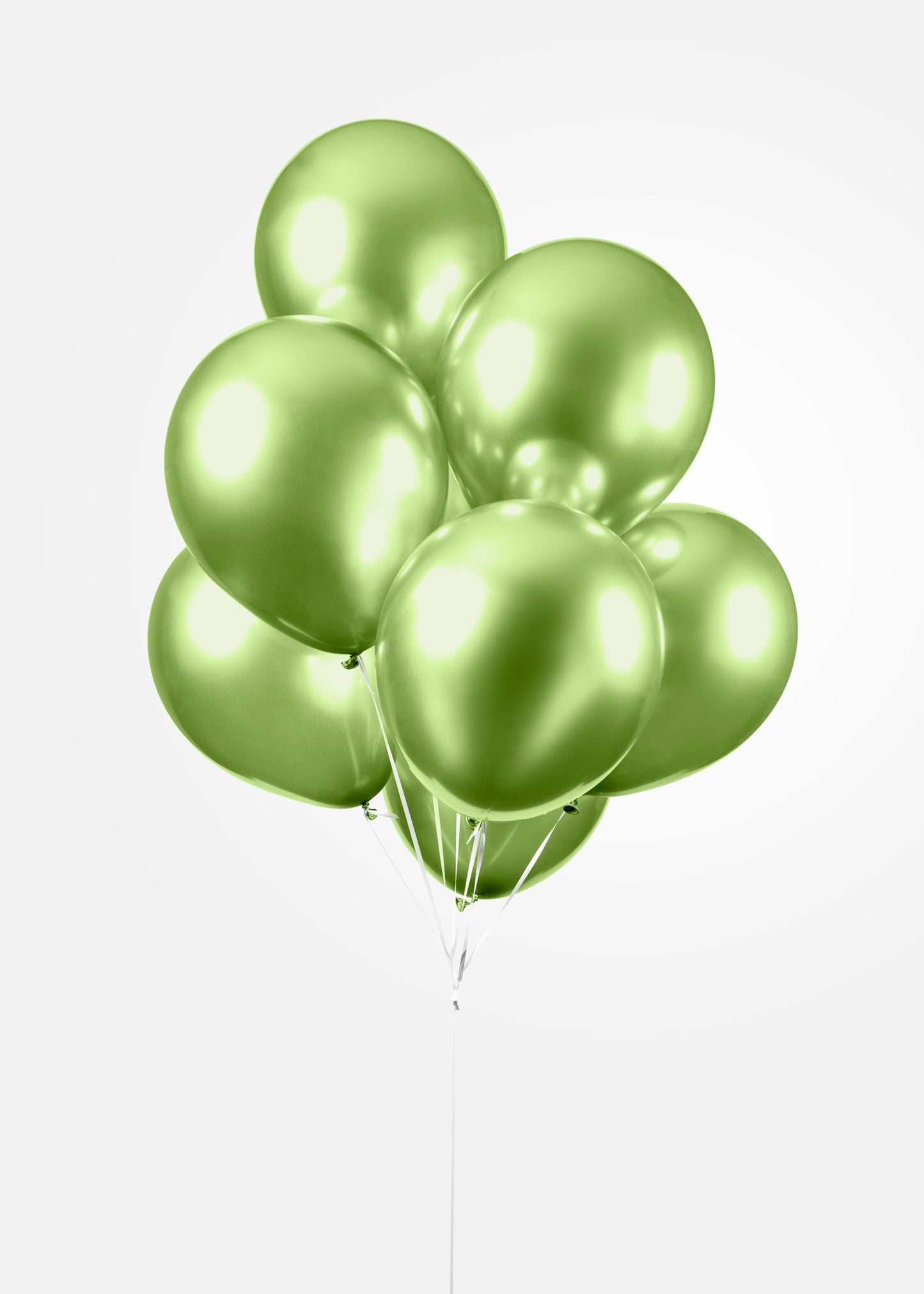 Ballon Vert Clair - Effet miroir