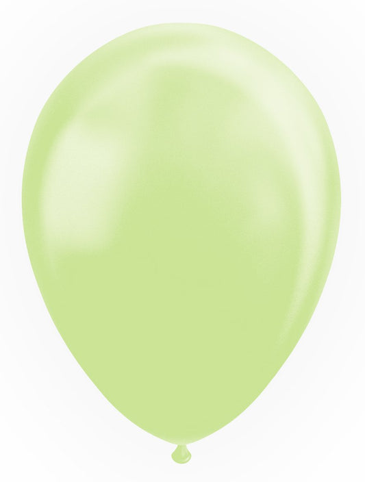 Ballon Vert - Pastel - Vendu par 10 - Ø 12 / 30 cm